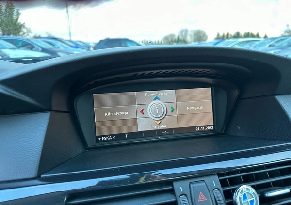 BMW Seria 5 cena 27900 przebieg: 348000, rok produkcji 2008 z Mrocza małe 781